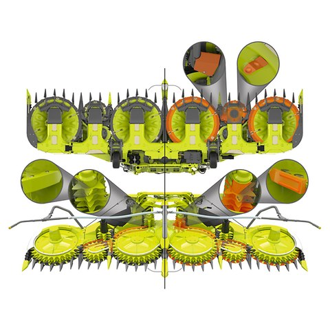 JAGUAR Outils frontaux